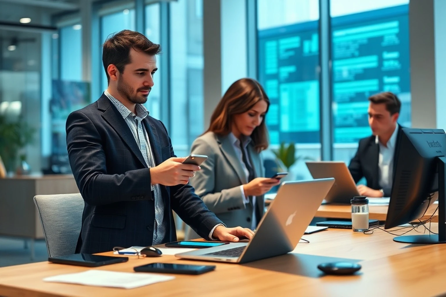 CRM Software Examples business fit editorial image